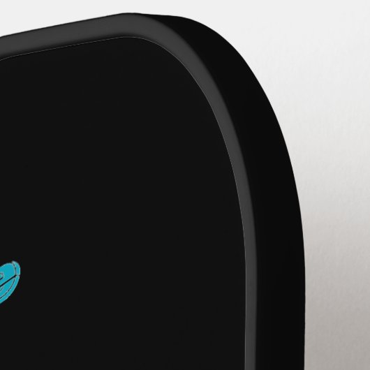 ザズル得の布のシールから私は採掘する ピックルボールラケット (左詳細)