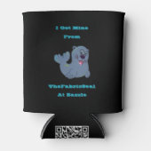 ザズル得の布のシールから私は採掘する 缶クーラー (正面)