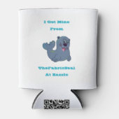 ザズル得の布のシールから私は採掘する 缶クーラー (正面)