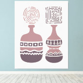 ザズル指絵を描 キャンバスプリント (インサイチュ (ウッドフロア))