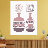 ザズル指絵を描 キャンバスプリント (インサイチュ (リビング))