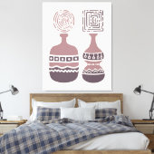 ザズル指絵を描 キャンバスプリント (インサイチュ (寝室))