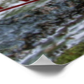 ザズル水自然画絵を描布 ポスター (角)