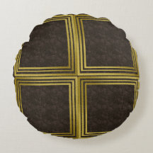 ザズル素晴らしにユニークラウンドピローデザイン