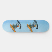 ザズル良い雰囲気 スケートボード (横)