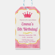 ザズレメイド王室の子供の誕生日招待状カード