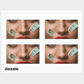 ザズレ人気があるで利用可能な最も正方形のシール 長方形シール (シート)