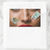 ザズレ人気があるで利用可能な最も正方形のシール 長方形シール (バッグ)