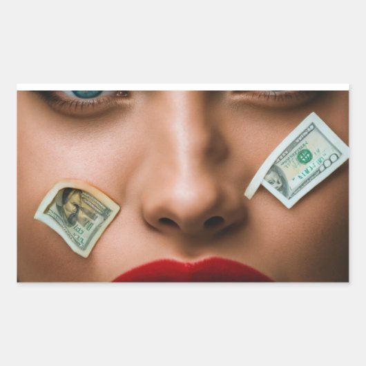 ザズレ人気があるで利用可能な最も正方形のシール 長方形シール (正面)