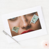 ザズレ人気があるで利用可能な最も正方形のシール 長方形シール (封筒)