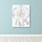 ザセブン自由主義のアーツ キャンバスプリント (インサイチュ (ウッドフロア))