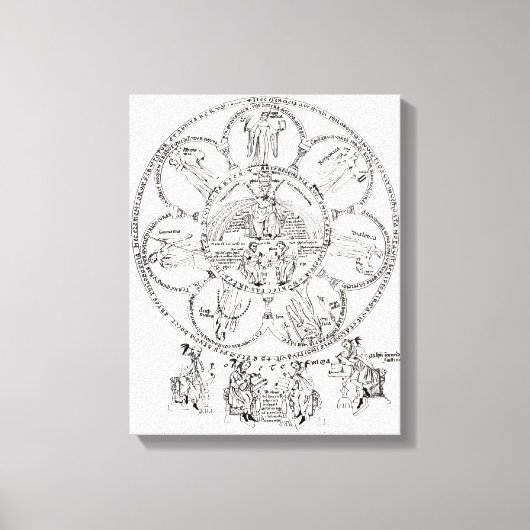 ザセブン自由主義のアーツ キャンバスプリント (正面)