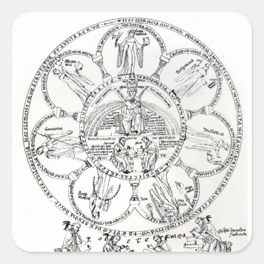 ザセブン自由主義のアーツ スクエアシール (正面)