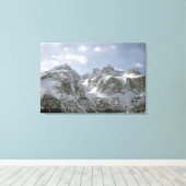 ザセルラグルッペアンドヴァルドメッディホリデーカード キャンバスプリント (インサイチュ (ウッドフロア))