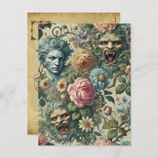 ザセルリアンミューズ – ゴシックビクトリアン様式 シーズンポストカード (正面/裏面)
