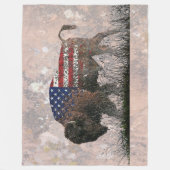 ザセレクトバッファローフリースブランケット フリースブランケット (正面)