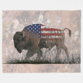 ザセレクトバッファローフリースブランケット フリースブランケット (正面(横))