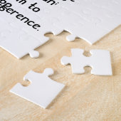 ザセレニティ祈りの言葉カラフルウィズロータスブロッサム ジグソーパズル (側面)