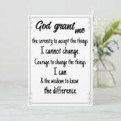 ザセレニティ祈りの言葉カード シーズンカード (スタンド正面)