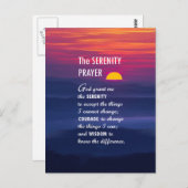 ザセレニティ祈りの言葉2 ポストカード (正面/裏面)