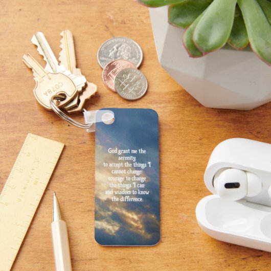 ザセレニティ祈りの言葉 キーホルダー (デスク)