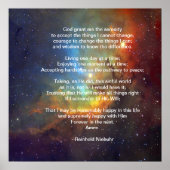 ザセレニティ祈りの言葉 ポスター (正面)