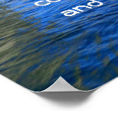 ザセレニティ祈りの言葉 ポスター (角)