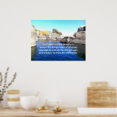 ザセレニティ祈りの言葉 ポスター (キッチン)