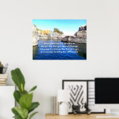 ザセレニティ祈りの言葉 ポスター (ホームオフィス)