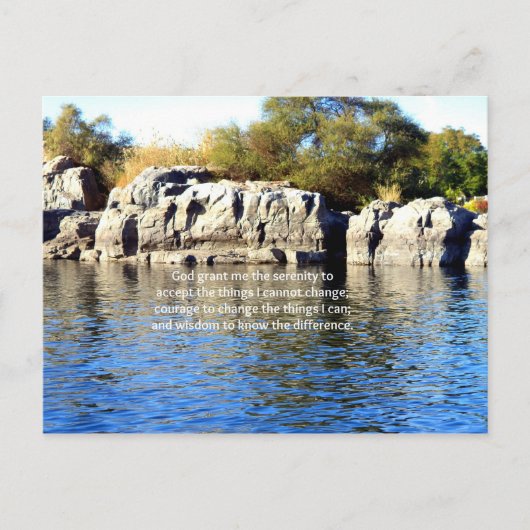 ザセレニティ祈りの言葉 ポストカード (正面)