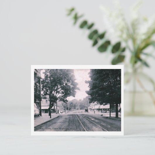 ザセンターアッパーモンクレアNJヴィンテージ ポストカード (スタンド正面)