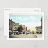 ザセンター,モンクレア, NJ 1924ヴィンテージ ポストカード (正面/裏面)