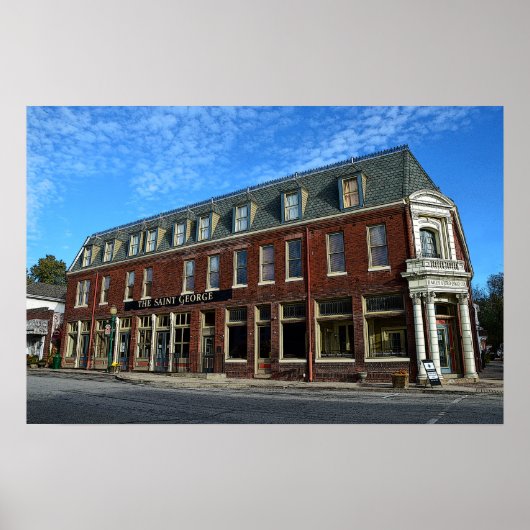 ザセントジョージホテルウェストン，ミズーリ ポスター (正面)