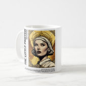 ザセントディムナリトル祈りの言葉コーヒーマグ コーヒーマグカップ (正面左)