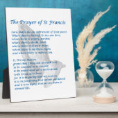 ザセントフランシス祈りの言葉 フォトプラーク (側面)