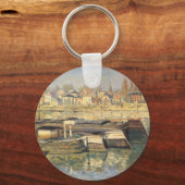 ザセーヌアットアスナイアーズバイクロード・モネ キーホルダー (正面)