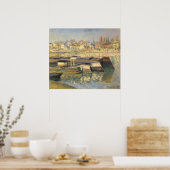 ザセーヌアットアスナイアーズバイクロード・モネ ポスター (キッチン)