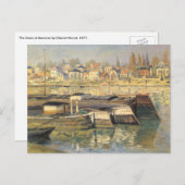 ザセーヌアットアスナイアーズバイクロード・モネ ポストカード (正面/裏面)