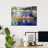 ザセーヌアットアスナイレス(スキフ)ルノアール ポスター (ホームオフィス)