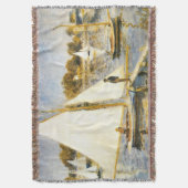 ザセーヌアットアルジェンティーユアウグストルノアール スローブランケット (正面縦)