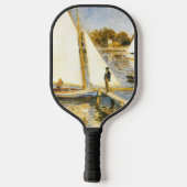 ザセーヌアットアルジェンティーユアウグストルノアール ピックルボールラケット (裏面)