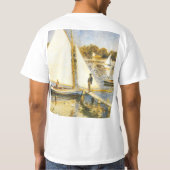 ザセーヌアットアルジェンティーユアウグストルノアール Tシャツ (裏面)