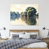 ザセーヌアットジヴェルニー キャンバスプリント (インサイチュ (寝室))