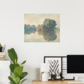 ザセーヌアットジヴェルニー,クロード・モネファインアートポスター ポスター (ホームオフィス)