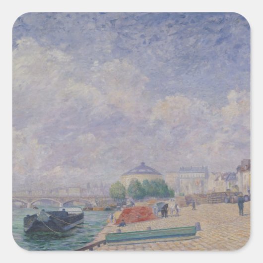 ザセーヌアットバーシー， 1885 スクエアシール (正面)