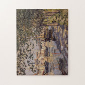 ザセーヌアットルーアンバイクロードモネパズル ジグソーパズル (縦)