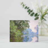 ザセーヌニアジバニークロードモネの朝 ポストカード (スタンド正面)