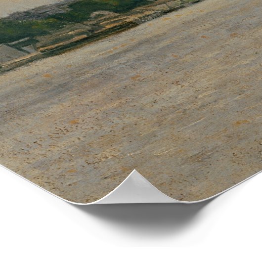 ザセーヌ川のクワイデララピー ポスター (角)