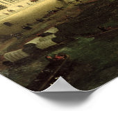 ザセーヌ川はポンヌフで見られる ポスター (角)