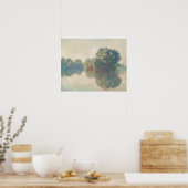 ザセーヌ・アット・ジヴェルニー(1897)クロード・モネ ポスター (キッチン)